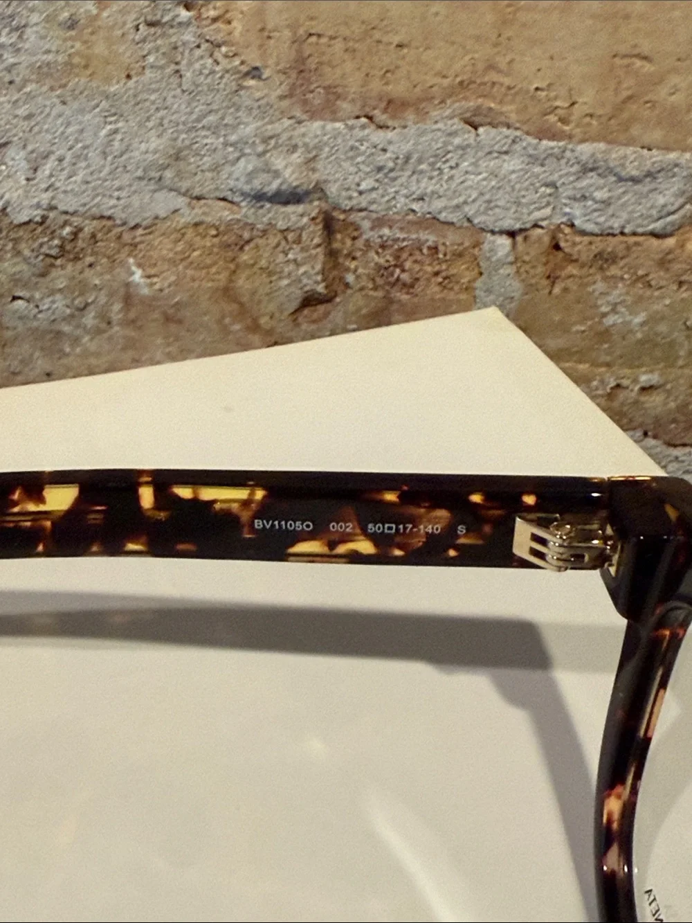 Bottega Veneta BV1105O 002 Havana Frames Eyeglasses Authentic NWOT